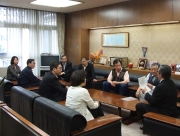 宮城県立こども病院を視察